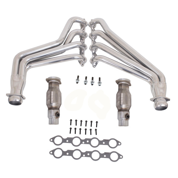 BBK CAMARO LS3/L99 1-3/4 LONG TUBE HEADERS W/CATS SYSTEM (CERAMIC) - 40210