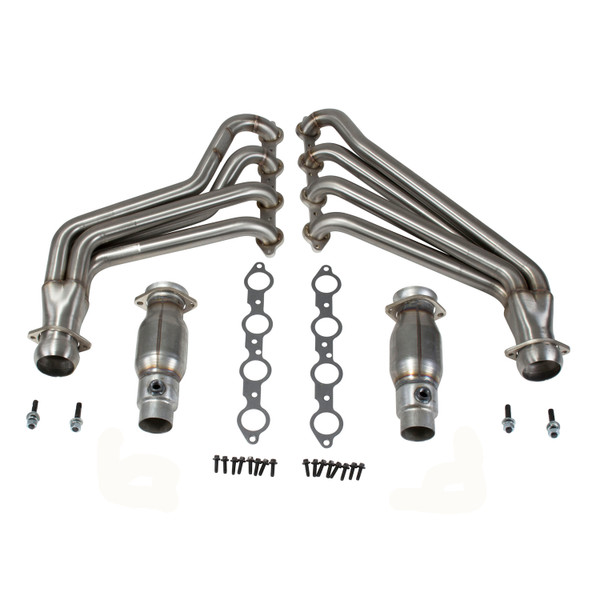 BBK CAMARO LS3/L99 1-3/4 LONG TUBE HEADERS W/CATS SYSTEM (STAINLESS) - 40215