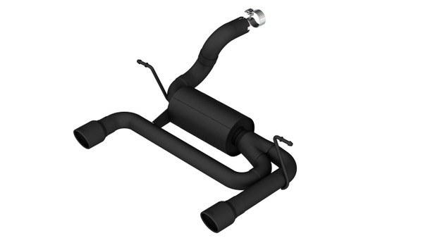 2018-2023 Jeep Wrangler JL/ JLU Axle-Back Exhaust System ATAK - 11957CB
