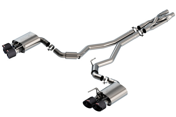 2020-2023 Ford Mustang Shelby GT500 Cat-Back(tm) Exhaust System ATAK(r) - 140837CF