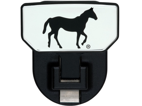 CARR  - 183042 - HD Universal Hitch Step; Fits 2 in. Receiver; Black; Horse; Single - 183042