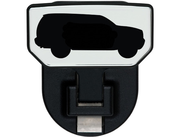 CARR  - 183192 - HD Universal Hitch Step; Fits 2 in. Receiver; Black; SUV; Single - 183192
