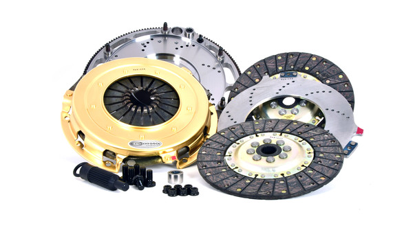 Centerforce SST 10.4 Multi=Disc Clutch and Flywheel Kit 46.15 lbs 168 Tooth Gear 6 Bolt Crank Fits Chevrolet Crate Engines & Swaps ZZ454 7.4L - 412615748
