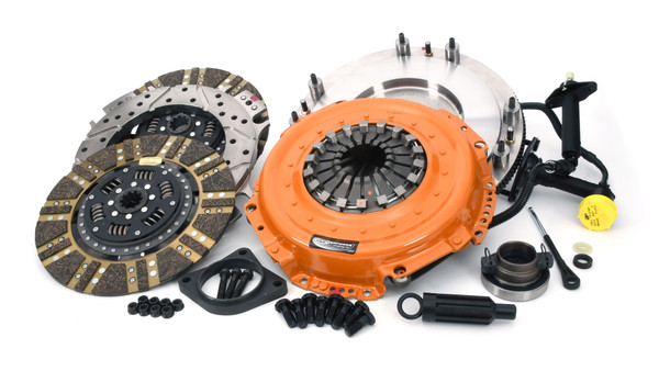 Centerforce ? Diesel Twin and Flywheel Kit 109.10 lbs 152 Tooth Gear 0 in/oz Externally Balanced 8 Bolt Crank 1700 ft/lbs Capacity 12.250in Dia. 10-Spline Fits Dodge/Ram Cars and Trucks 5.9L/6.7L - 519026651