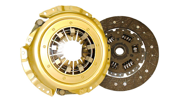 Centerforce ? I Premium Clutch Pressure Plate and Disc Set 233 ft/lbs Capacity 8.875in Dia. 24-Spline Fits Nissan Cars and Trucks 4/6 Cyl - CF402583