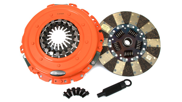 Centerforce Dual Friction ? High Performance Clutch Pressure Plate and Disc Set 622 ft/lbs Capacity 11in Dia. 26-Spline Fits Chevrolet/Pontiac Cars 5.7L - DF017010