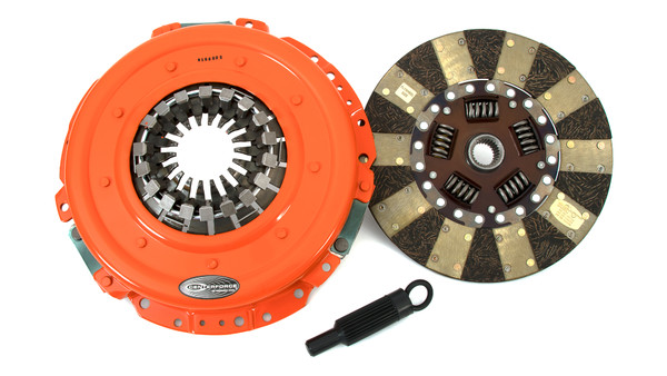 Centerforce Dual Friction ? High Performance Clutch Pressure Plate and Disc Set 565 ft/lbs Capacity 11in Dia. 26-Spline Fits Ford Cars and Trucks 8 Cyl - DF148033