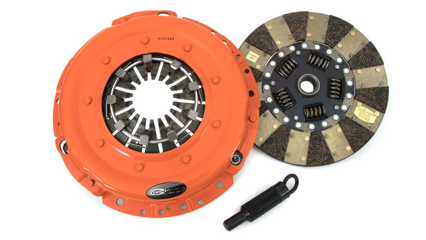 Centerforce Dual Friction ? High Performance Clutch Pressure Plate and Disc Set 687 ft/lbs Capacity 11in Dia. 26-Spline Fits Ford Mustang GT 4.6L - DF148679