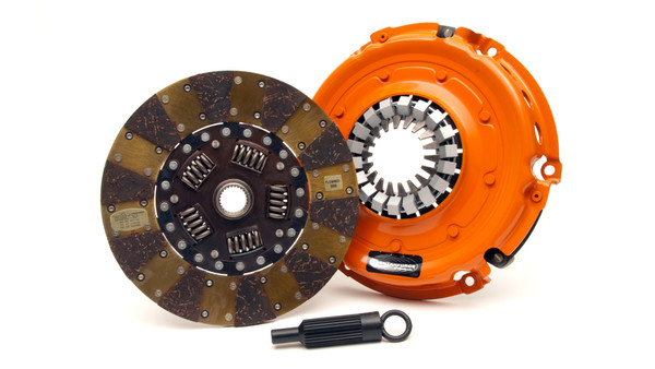 Centerforce Dual Friction ? High Performance Clutch Pressure Plate and Disc Set 660 ft/lbs Capacity 10.700in Dia. 26-Spline Fits Chevrolet Corvette 5.7L - DF161911