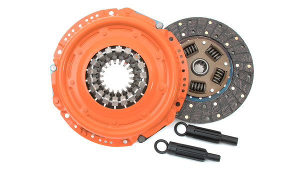 Centerforce Dual Friction ? High Performance Clutch Pressure Plate and Disc Set 521 ft/lbs Capacity 10.4in Dia. 10-Spline Fits American Motors/Dodge/Jeep Cars and Trucks 6 Cyl - DF193890