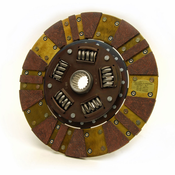 Centerforce Dual Friction ? High Performance Clutch Friction Disc 10.4in Dia. 18-Spline Fits Dodge/Plymouth 8 Cyl - DF381810