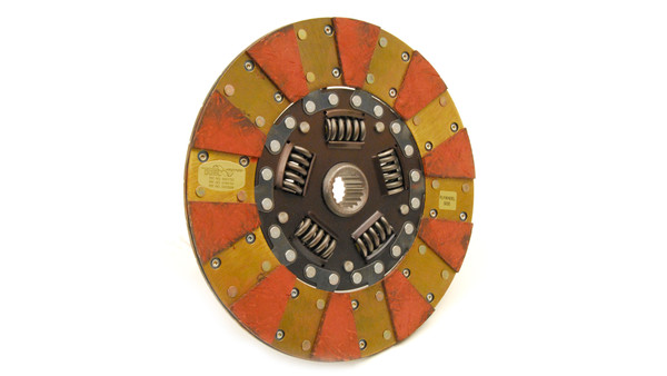 Centerforce Dual Friction ? High Performance Clutch Friction Disc 10.700in Dia. 18-Spline Fits Dodge/Plymouth Cars 7.0L/7.2L - DF384175
