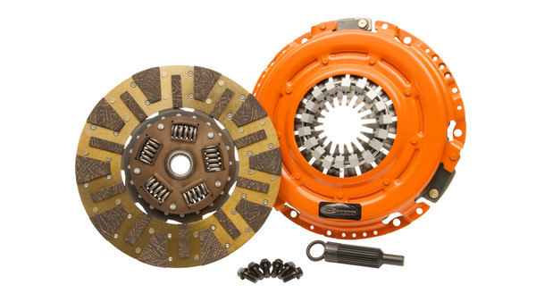Centerforce Dual Friction ? High Performance Clutch Pressure Plate and Disc Set 700 ft/lbs Capacity 12in Dia. 26-Spline Fits Chevrolet/Pontiac Cars 8 Cyl - DF395010