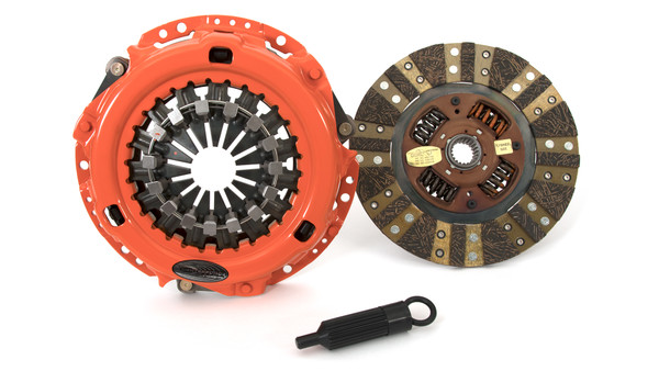 Centerforce Dual Friction ? High Performance Clutch Pressure Plate and Disc Set 442 ft/lbs Capacity 10in Dia. 21-Spline Fits Toyota Trucks 4/6 Cyl - DF505120