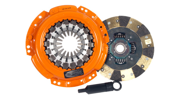 Centerforce Dual Friction ? High Performance Clutch Pressure Plate and Disc Set 357 ft/lbs Capacity 8.875in Dia. 21-Spline Fits Toyota Cars and Trucks 4/6 Cyl - DF517010