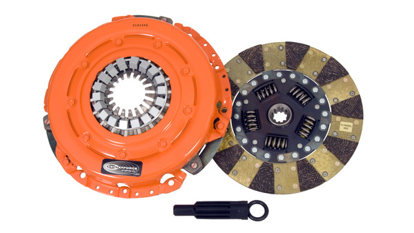 Centerforce Dual Friction ? High Performance Clutch Pressure Plate and Disc Set 469 ft/lbs Capacity 9.4375in Dia. 24-Spline Fits Nissan Cars and Trucks 4/6 Cyl - DF534007