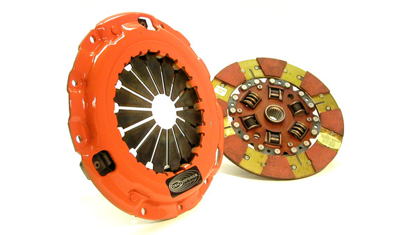 Centerforce Dual Friction ? High Performance Clutch Pressure Plate and Disc Set 368 ft/lbs Capacity 8.875in Dia. 20-Spline Fits Chrysler/Dodge/Eagle/Mitsubishi/Plymouth Cars 4/6 Cyl - DF536010