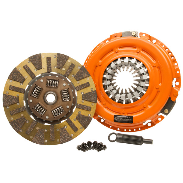 Centerforce Dual Friction ? High Performance Clutch Pressure Plate and Disc Set 700 ft/lbs Capacity 12in Dia. 26-Spline Fits Cadillac/Chevrolet Cars and Trucks 8 Cyl - DF612010