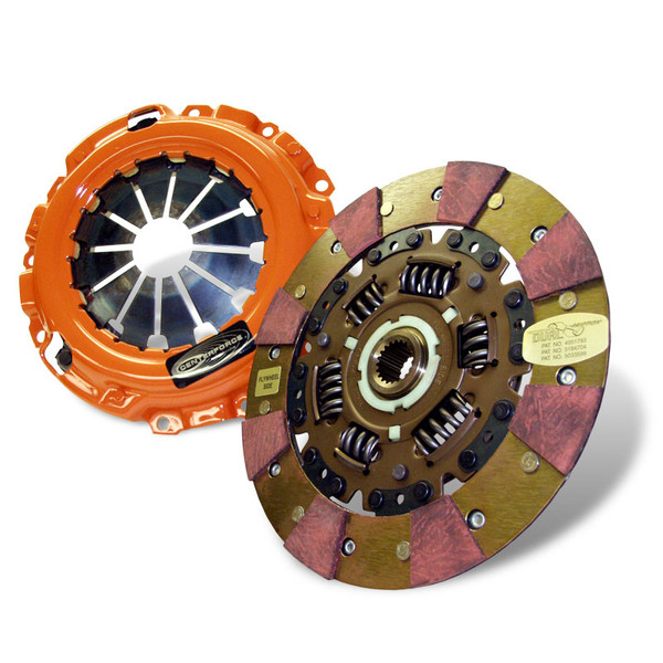 Centerforce Dual Friction ? High Performance Clutch Pressure Plate and Disc Set 236 ft/lbs Capacity 8.500in Dia. 20-Spline Fits Mitsubishi Lancer 2.0L - DF620459