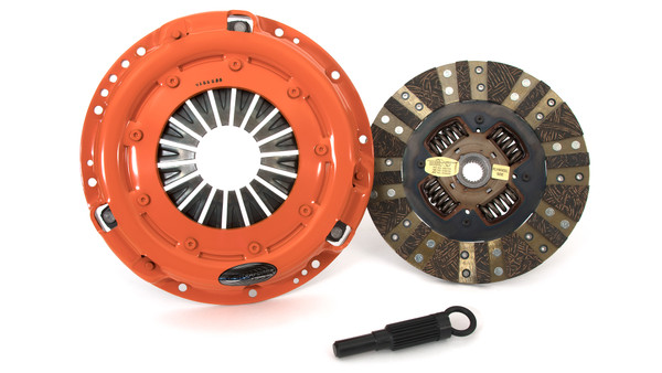 Centerforce Dual Friction ? High Performance Clutch Pressure Plate and Disc Set 433 ft/lbs Capacity 9.750in Dia. 24-Spline Fits Infiniti/Nissan Cars 3.5L - DF633140