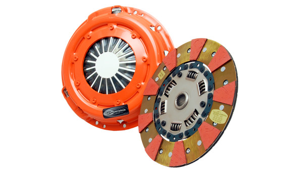 Centerforce Dual Friction ? High Performance Clutch Pressure Plate and Disc Set 433 ft/lbs Capacity 9.8in Dia. 24-Spline Fits Nissan Altima and Sentra 2.5L - DF633850