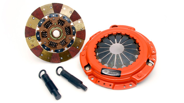 Centerforce Dual Friction ? High Performance Clutch Pressure Plate and Disc Set 274 ft/lbs Capacity 8.875in Dia. 24-Spline Fits Acura/Honda Accord and CL 2.2L/2.3L - DF908806