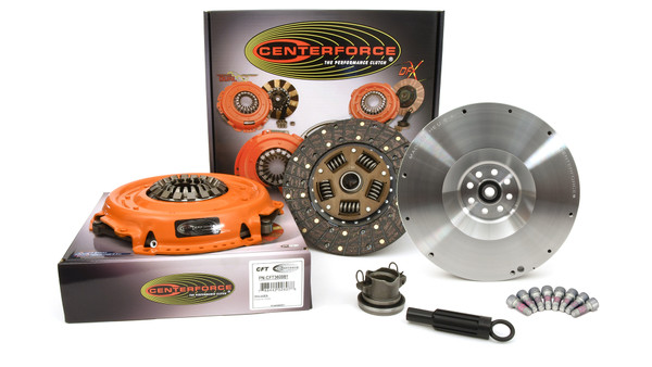 Centerforce ? II Performance Clutch and Flywheel Kit 83.85 lbs 146 Tooth Gear 0 in/oz Externally Balanced 8 Bolt Crank 458 ft/lbs Capacity 10.4in Dia. 10-Spline Fits Jeep Wrangler 3.8L - KCFT148174