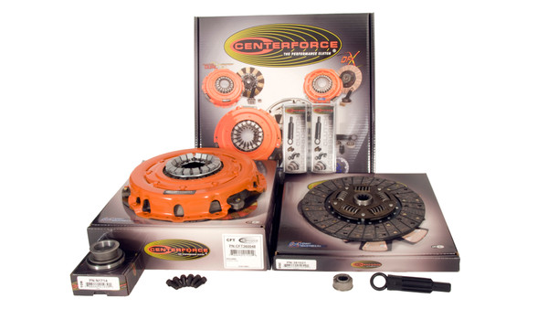 Centerforce ? II Performance Clutch Kit 515 ft/lbs Capacity 10.4in Dia. 10-Spline Fits Ford/Mercury Cars 4.6L/5.0L - KCFT214814