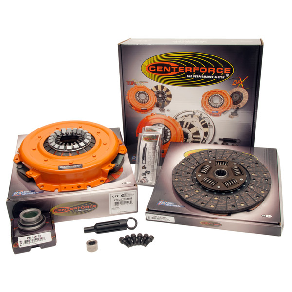 Centerforce ? II Performance Clutch Kit 572 ft/lbs Capacity 11in Dia. 10-Spline Fits Buick/Chevrolet/GMC Cars and Trucks 6/8 Cyl - KCFT355216