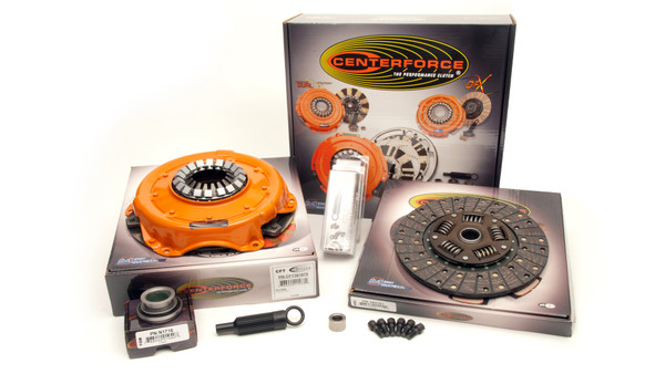Centerforce ? II Performance Clutch Kit 494 ft/lbs Capacity 10.4in Dia. 10-Spline Fits Buick/Chevrolet/GMC Cars and Trucks 6/8 Cyl - KCFT717516