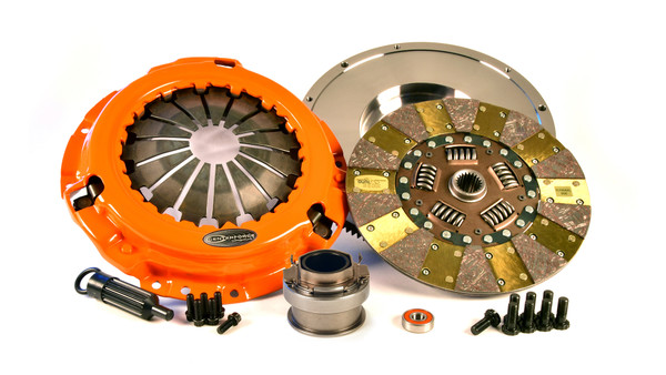 Centerforce Dual Friction ? High Performance Clutch and Flywheel Kit 129 Tooth Gear 8 Bolt Crank 491 ft/lbs Capacity 11in Dia. 21-Spline Fits Toyota FJ Cruiser and Tacoma 4.0L - KDF409540