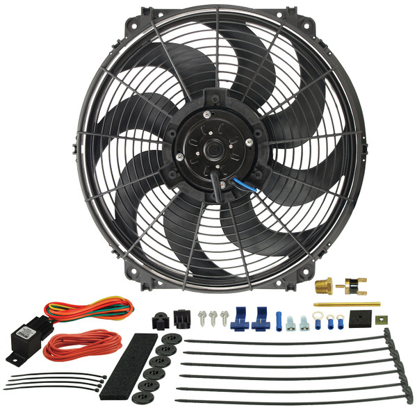 16" Tornado Electric Fan & 180°F Dual Probe Fan Controller Kit - 16016