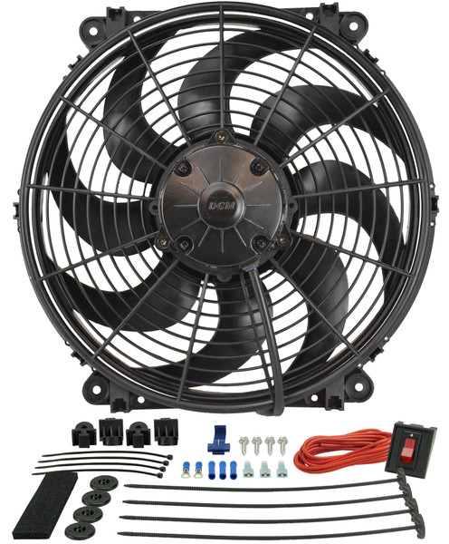 14" Tornado Electric Puller Fan Premium Mounting Kit - 16514