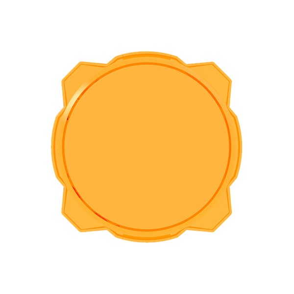 KC Hilites 6 in Pro6 Gravity LED - Light Shield - Amber - 5112