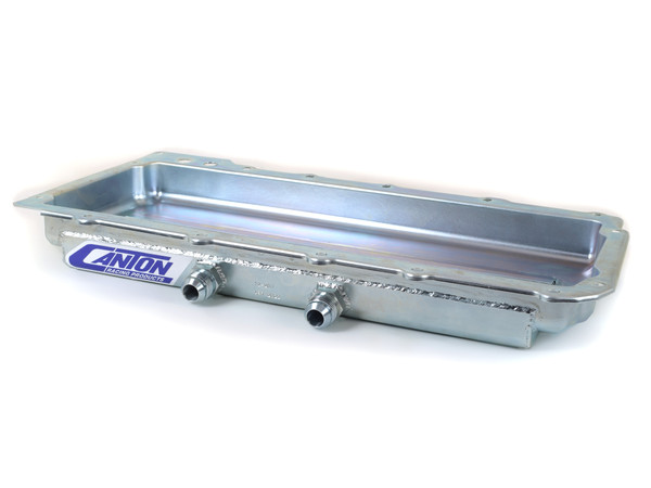Canton 12-200 Oil Pan For GM LS1 LS6 Shallow Dry Sump Pan Drag and Road Race - 12-200