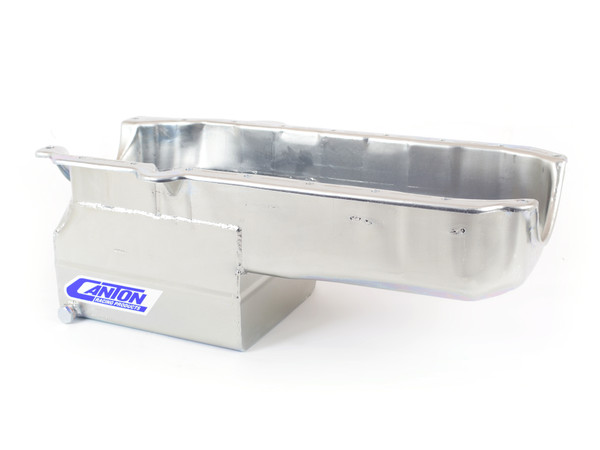 Canton 13-080T Oil Pan Small Block Chevy 1986 and Newer Drag Race Pan - 13-080T