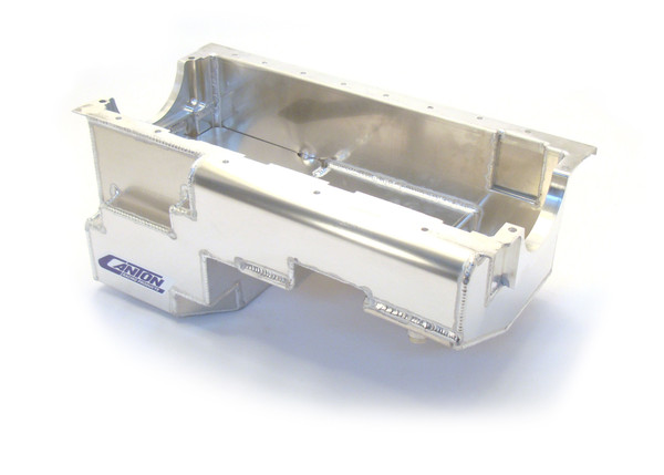 Canton 13-672A Oil Pan Ford 351W Fox Body Pro Style Drag Alum Pan SV & Non SV - 13-672A