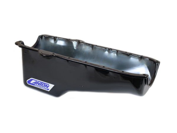 Canton 15-010BLK Oil Pan Small Block Chevy Stock Appearing Crate Engine Pan - 15-010BLK