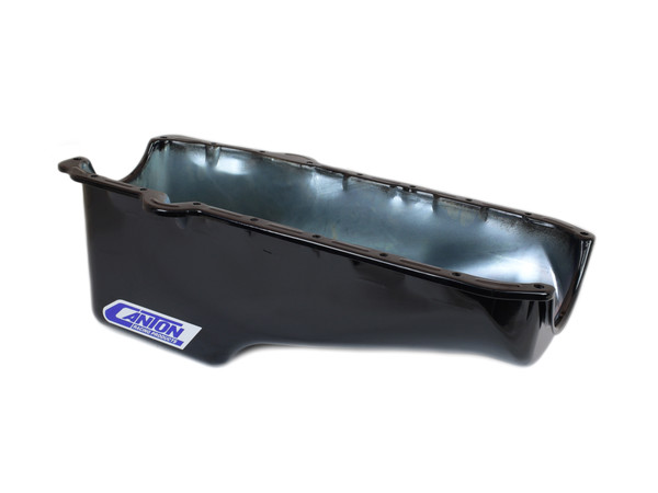 Canton 15-010MBLK Oil Pan Small Block Chevy Stock Appearing Crate Engine Pan - 15-010MBLK