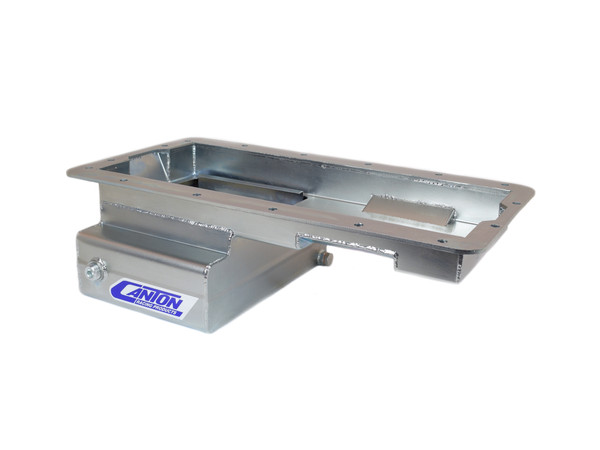 Canton 15-790 Oil Pan For Ford 4.6L 5.4L Baffled Front Sump Pan For Engine Swap - 15-790