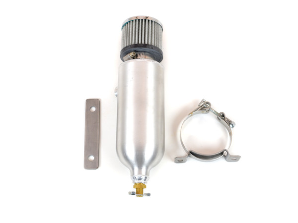 Canton 23-030 Universal Aluminum Breather Tank 3/8" Side Port And Bottom Petcock - 23-030
