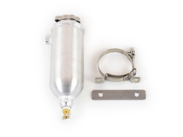 Canton 80-206 Aluminum Catch Fill Tank 24 Oz 3/8" Ports & Petcock W/ Vented Cap - 80-206