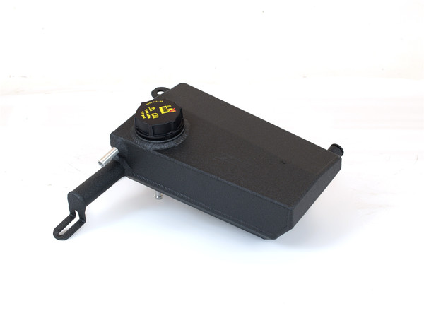 Canton 80-227BLK Alum Coolant Expansion Tank For C7 Corvette Black Powder coat - 80-227BLK