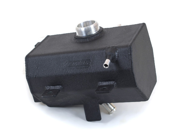 Canton 80-247SBLK Aluminum Expansion Tank 2015-Up Mustang With Stock Neck Black - 80-247SBLK