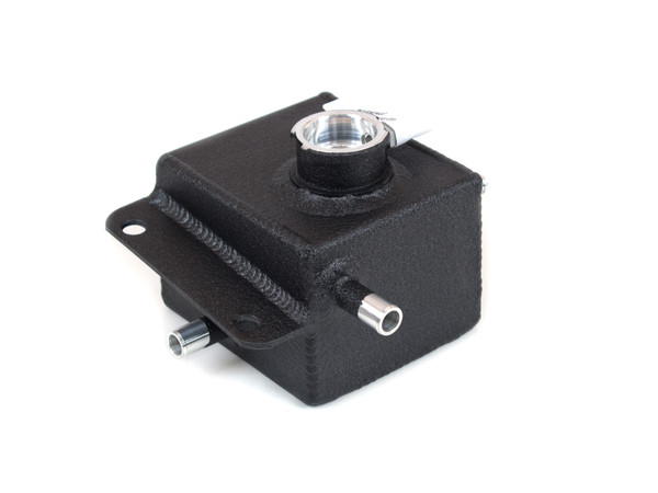 Canton 80-282BLK Alum Coolant Header Tank 2001-2015 Subraru WRX Black Powdercoat - 80-282BLK