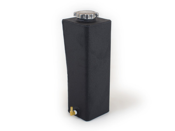 80-291BLK Aluminum Coolant Tank 1997-2006 Jeep Wrangler TJ Black Powdercoat - 80-291BLK