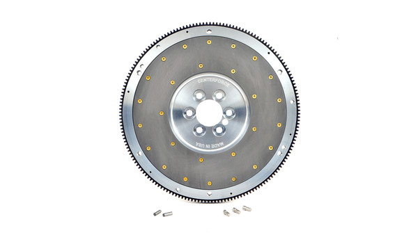 Centerforce ? Flywheels Light Weight Aluminum 13.25 lbs 168 Tooth Gear 0 in/oz Externally Balanced 6 Bolt Crank Fits Chevrolet/GMC/Pontiac Cars and Trucks 8 Cyl - 901142