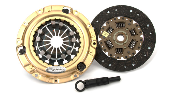 Centerforce ? I Premium Clutch Pressure Plate and Disc Set 206 ft/lbs Capacity 8.875in Dia. 22-Spline Fits Mazda Miata 1.8L - CF019580