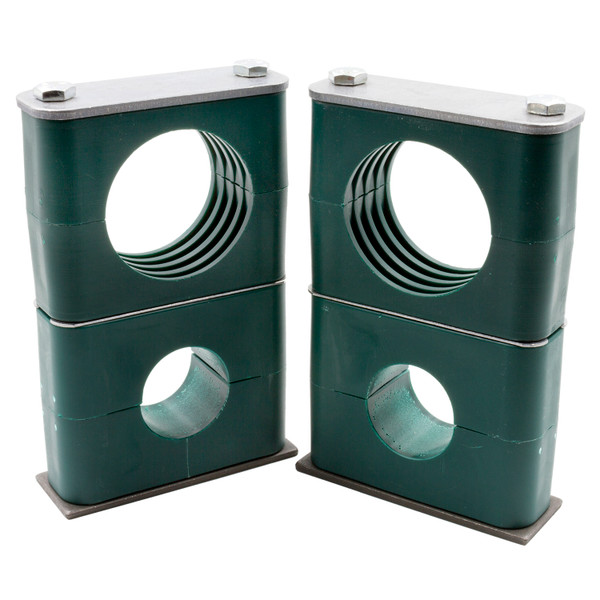 CO2 BOTTLE CLAMPS (PAIR) ATTACHES TO 1-1/4 in. CHASSIS TUBING FOR 10 OUNCE BOTTLE - AB10C-1/4