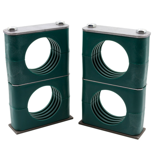 CO2 BOTTLE CLAMPS (PAIR) ATTACHES TO 2-1/16 in. CHASSIS TUBING FOR 10 OUNCE BOTTLE - AB10C-2